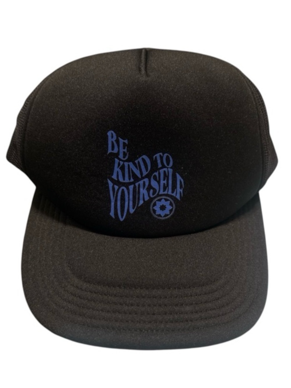 Spiritual Gangster “Be Kind. To Yourself” Black Adjustable Trucker Style Hat NEW